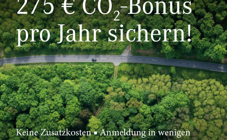 CO2-Bonus für e-Autos